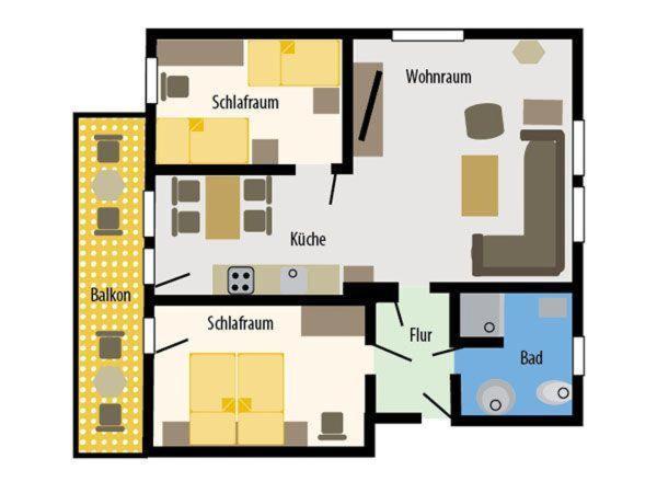 Haus-Karin-Ferienwohnung-2 Büsum Exteriér fotografie